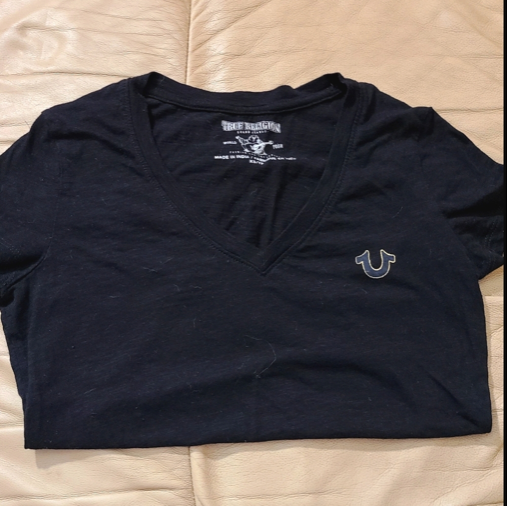 True Religion Black Tee